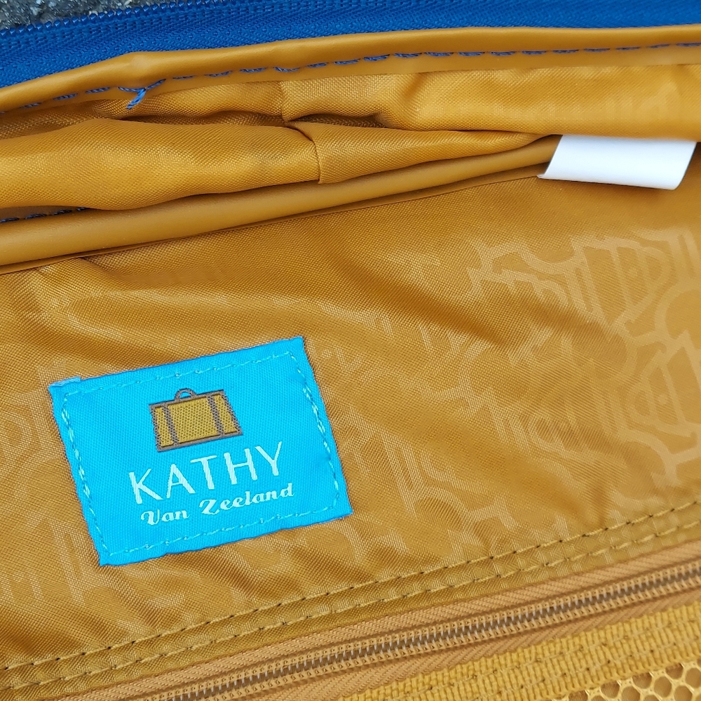 Kathy Van Zeeland Expandable Carry-On Luggage with Logo Accent - Picture 7 of 8